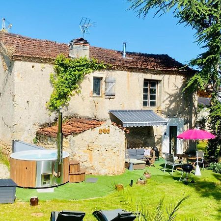 Gite De Charme Bain Nordique & Vieilles Pierre Classe 3 Etoiles Le Prestadou アルカンバル エクステリア 写真