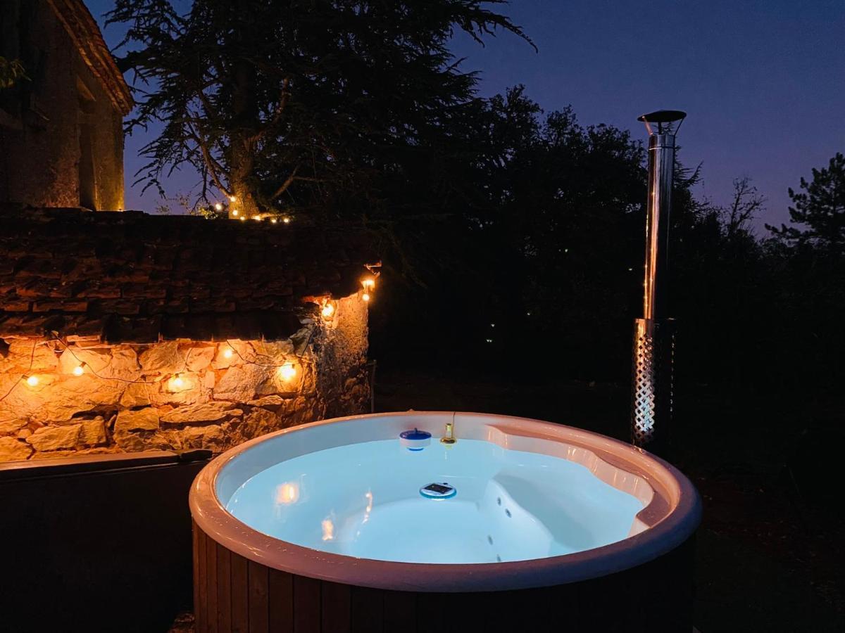 Gite De Charme Bain Nordique & Vieilles Pierre Classe 3 Etoiles Le Prestadou アルカンバル エクステリア 写真