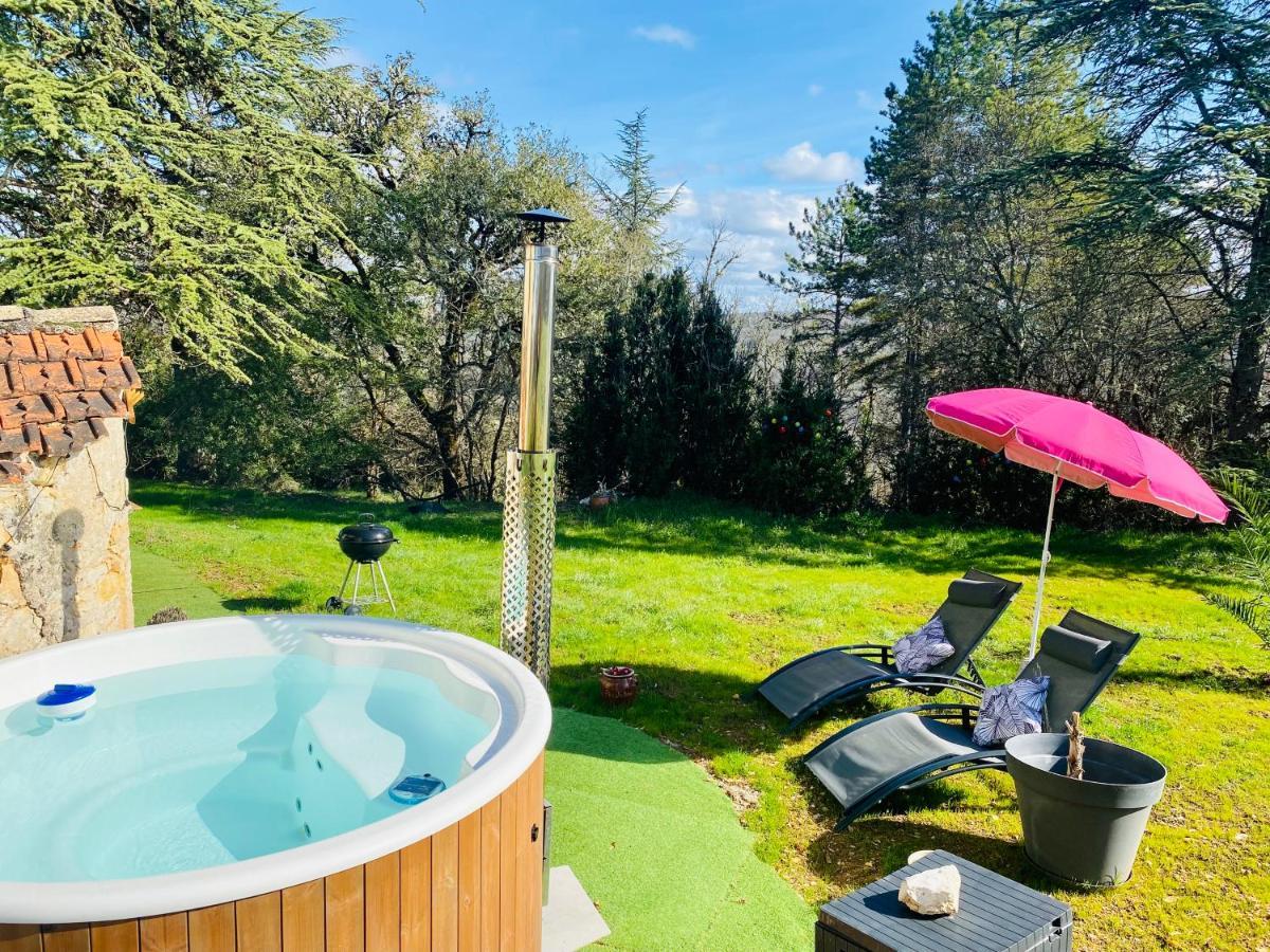 Gite De Charme Bain Nordique & Vieilles Pierre Classe 3 Etoiles Le Prestadou アルカンバル エクステリア 写真